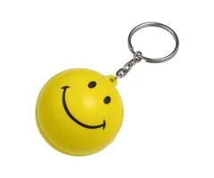 10 x Sleutelhanger Smiley