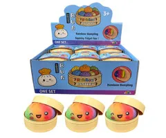Regenboog Squishy Bun Dumplings Groot