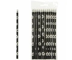 Potlood voetbal 12 stuks