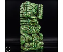 Malachiet mozaïek beeldje