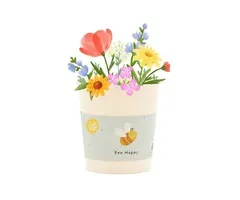 Bee Happy Beker Kweekset