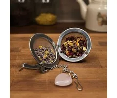 Thee-ei met Rozenkwarts Hartje