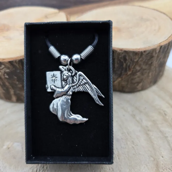 Aartsengel Uriël Halsketting – Tin Loodvrij