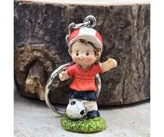 Sleutelhanger voetbalspeler