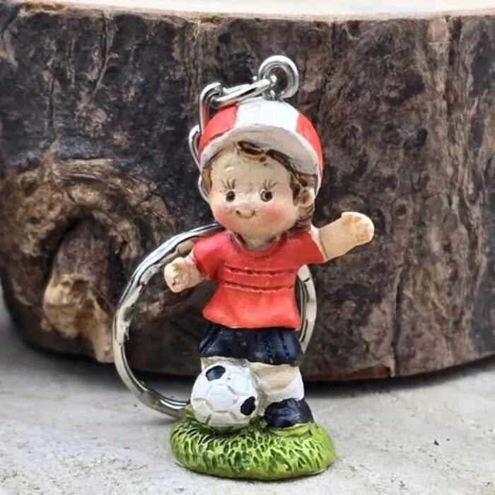 Sleutelhanger voetbalspeler