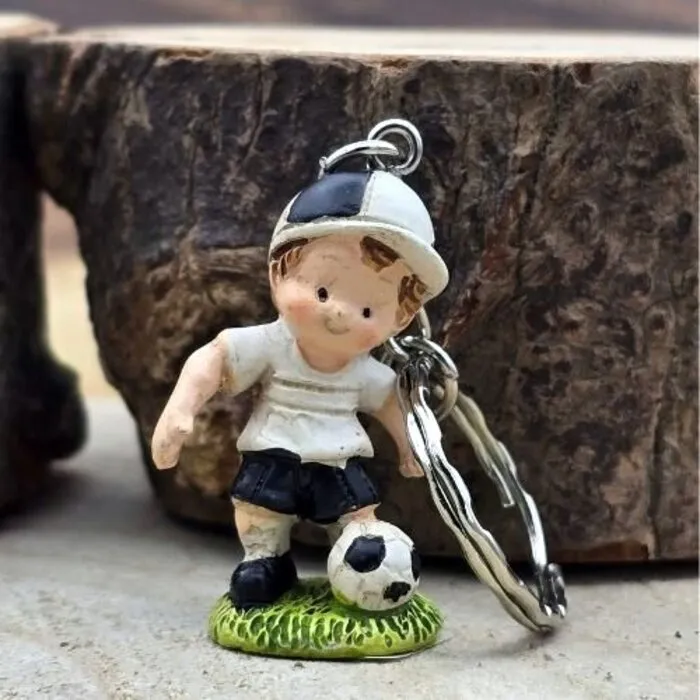 Sleutelhanger voetbalspeler