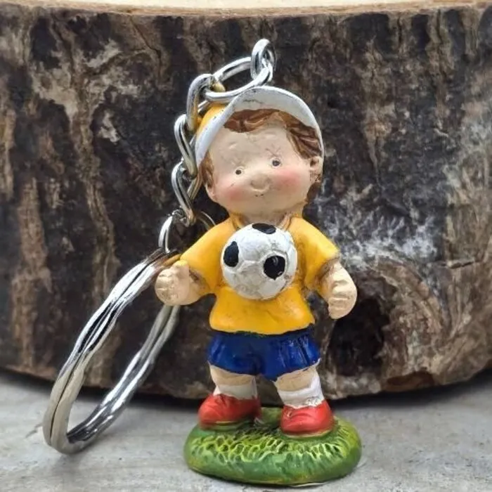 Sleutelhanger voetbalspeler