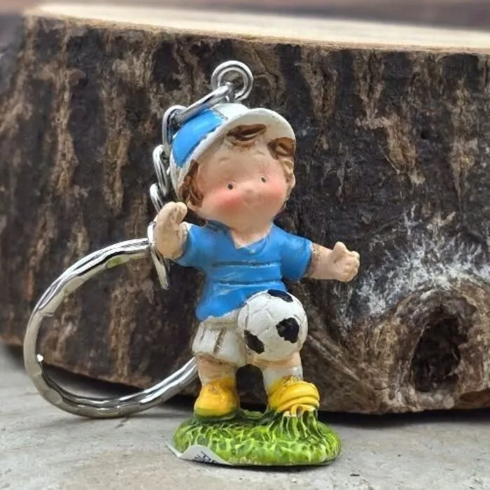 Sleutelhanger voetbalspeler