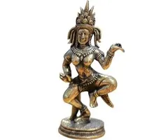 Apsara Beeldje – Handgemaakt Messing