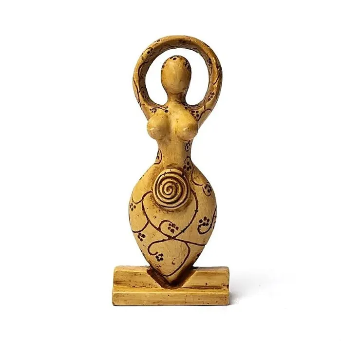 Godinnenbeeld koperkleurig