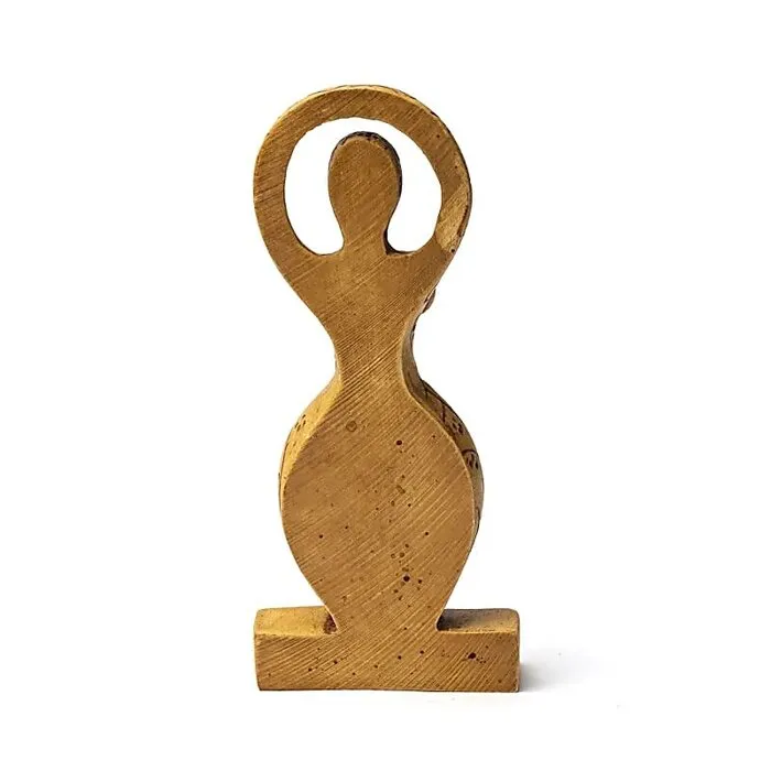 Godinnenbeeld koperkleurig