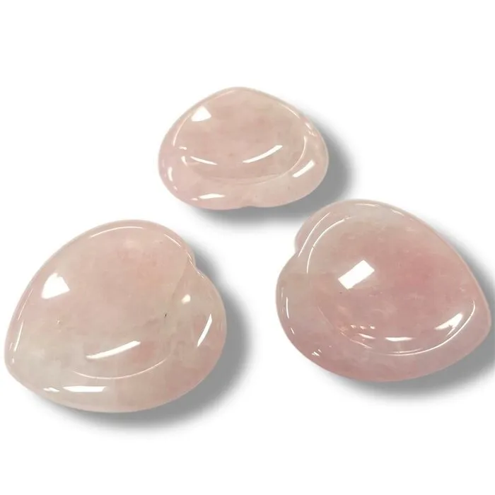 Edelsteen Hart Rozenkwarts – Massage & Meditatie