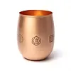 Koperen drinkbeker 7 chakra’s