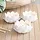 Witte Lotusbloem Theelichthouders Set van 3 - Meditatie Decoratie