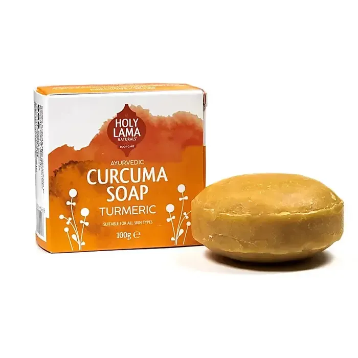 Ayurvedische Curcuma Zeep 100g | Holy Lama Naturals
