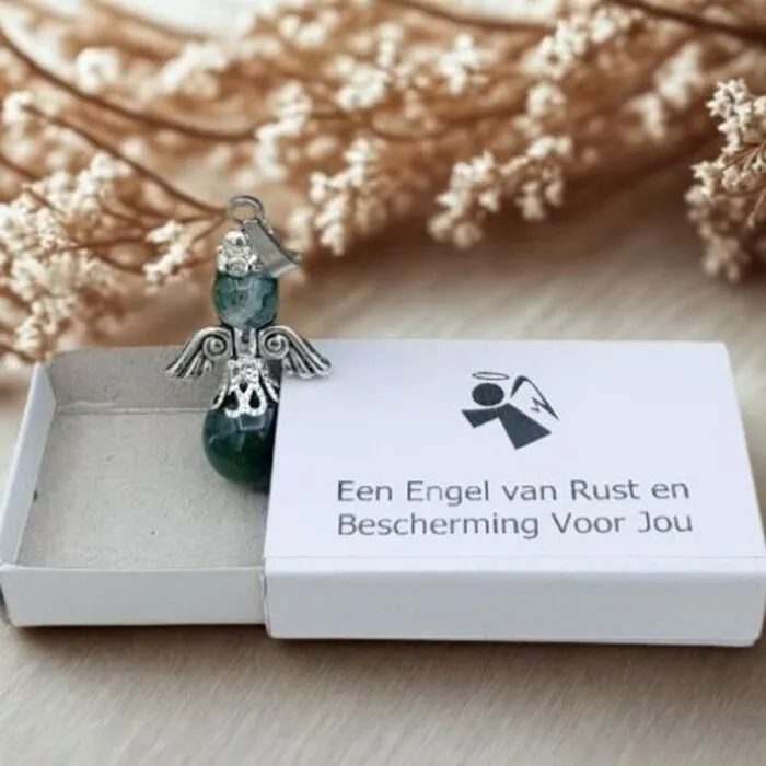 Wensdoosje - Een Engel van Rust en Bescherming
