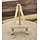 Houten Schildersezeltje Mini | Display Standaard 12,5 cm