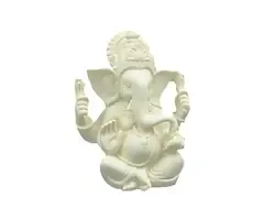 Ganesha beeldje wit