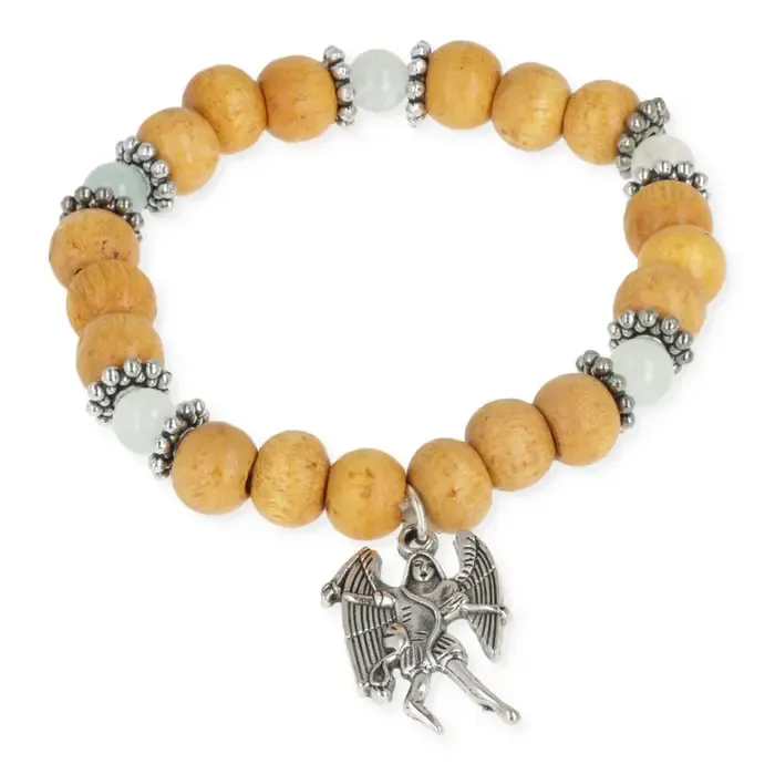 Engelen armband aartsengel Michaël elastisch