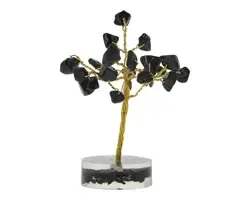 Edelsteenboom Zwarte Toermalijn 8cm