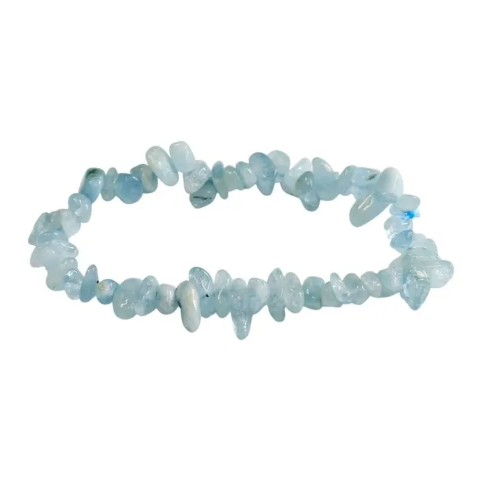 Splitarmband Aquamarijn | Edelsteen Armband
