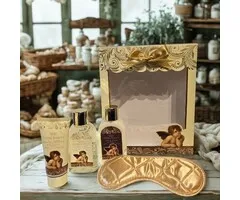 Luxe Badset Rafael met oogmasker in geschenkdoos