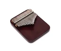 Hluru Kalimba 21 toetsen purperhart C-majeur