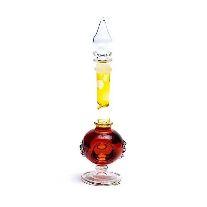 Geurolie Patchouli in Handgeblazen Flesje | Song of India