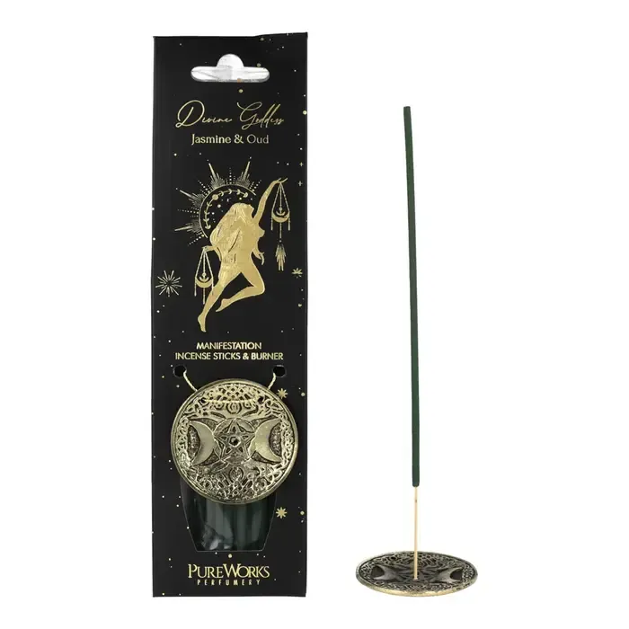 Wierook Divine Goddess en wierookbrander