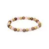 Armband thuliet, rozenkwarts en tulsi