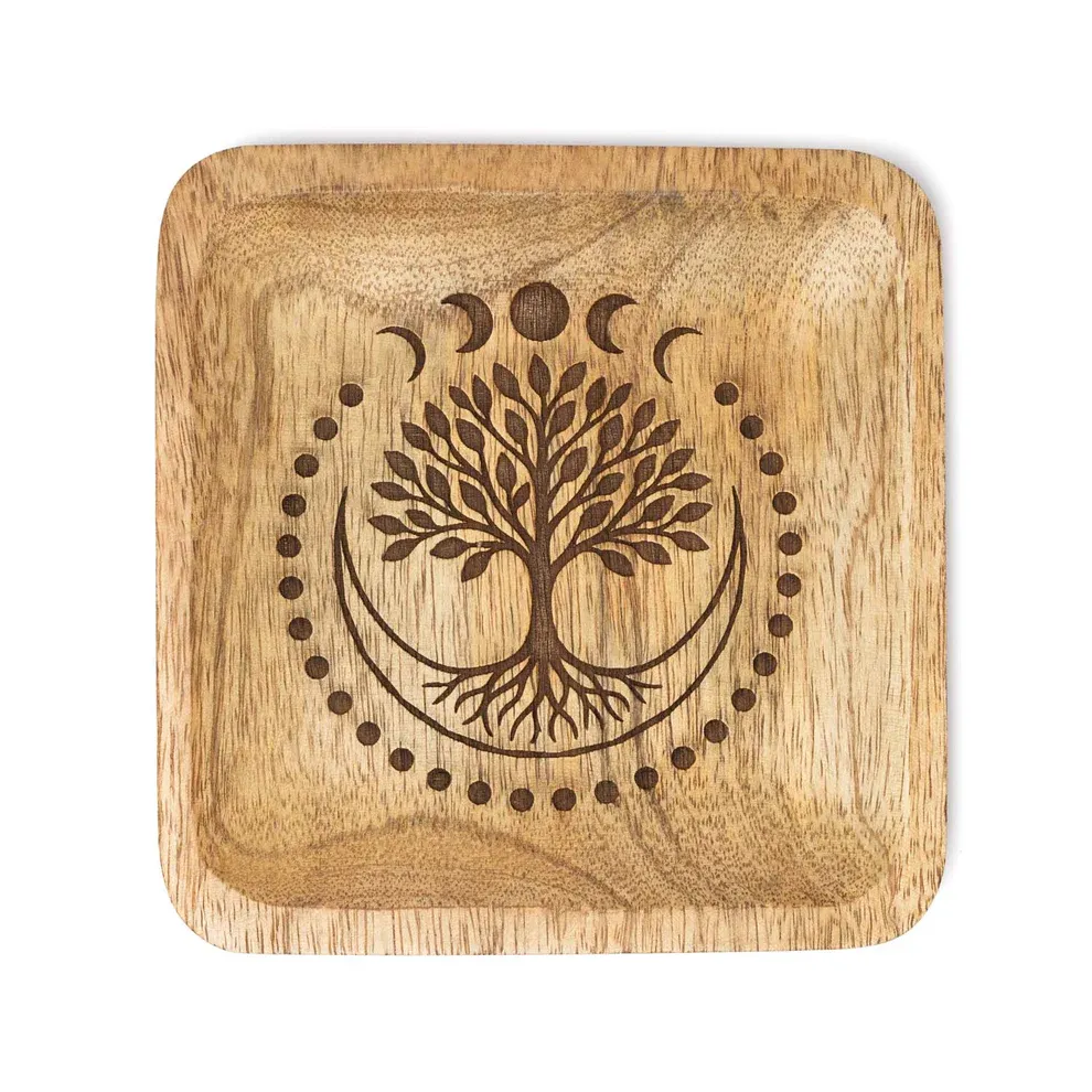 Dienblad Levensboom Mangohout