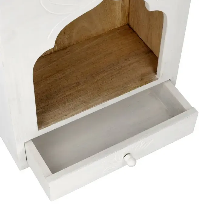 Altaar Mangohout Whitewash | Houten Altaar 30 cm