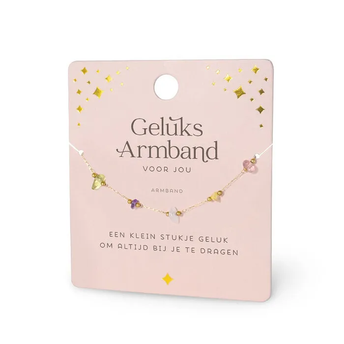 Edelsteen Armband Geluksarmband | Cadeau Armband met Edelstenen