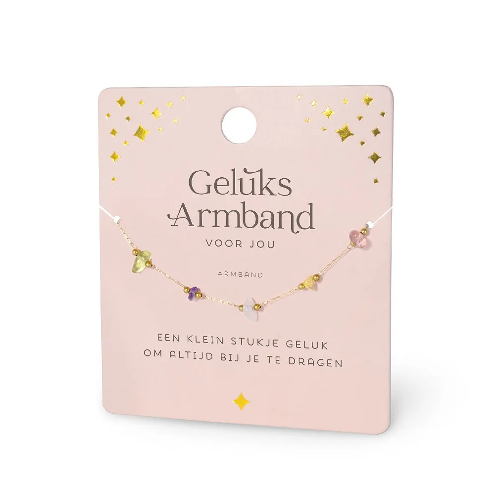 Edelsteen Armband Geluksarmband