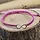 Infinity Armband Roze Sterling Zilver