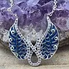 Collier zilver engel infinity