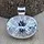 Elegante hanger zilver met gefacetteerd bergkristal