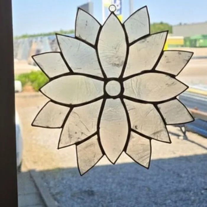 Raamhanger lotus capizschelpen