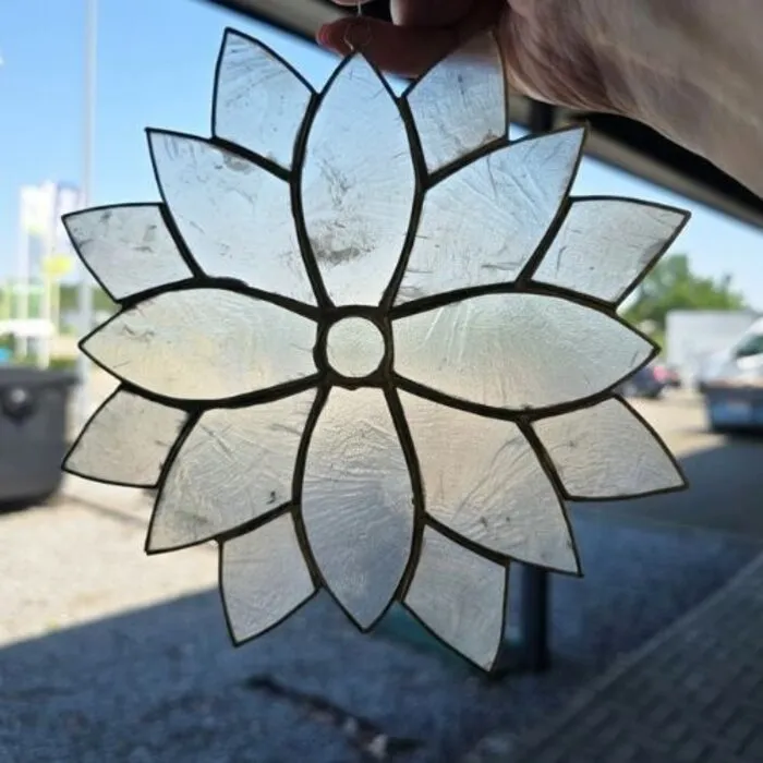Raamhanger lotus capizschelpen