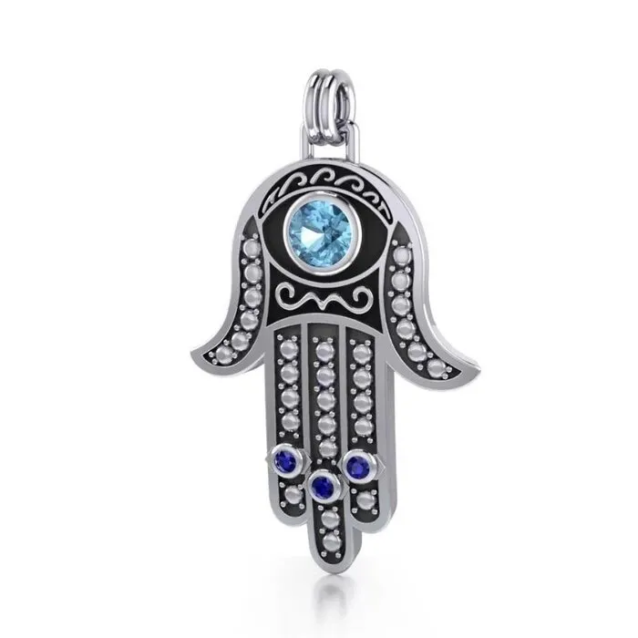 Zilver hanger hand van Fatima