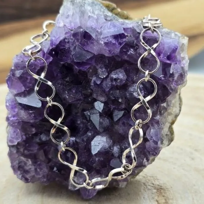 Armband  Infinity zilver
