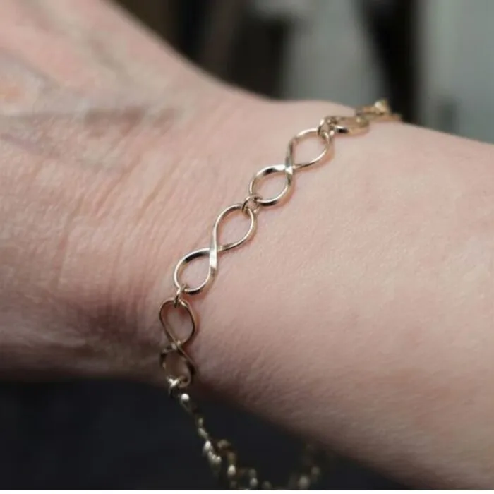 Armband  Infinity zilver
