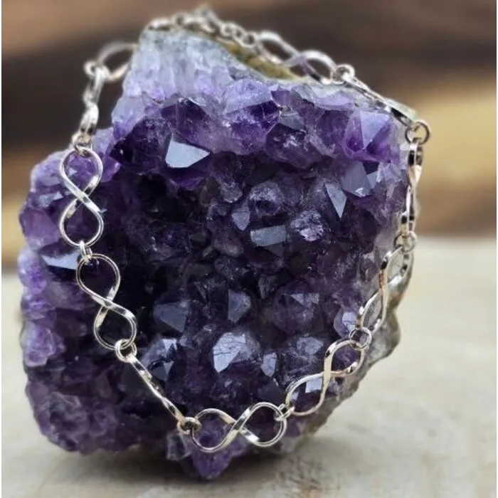 Armband  Infinity zilver