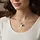 Ohm hanger 925 zilver met amethist