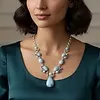 Luxe collier Larimar