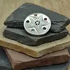 Pentakel - 5 Elementen - Sterling zilver - 25 mm