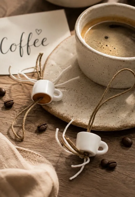 Gelukshanger kopje koffie
