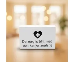 Wensdoosje voor de verpleging - met een sleutelhanger