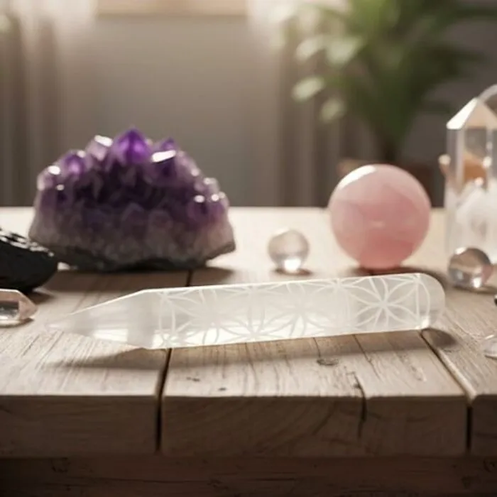 Massagestaaf seleniet bloem des levens