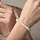 Seleniet armband 6 mm